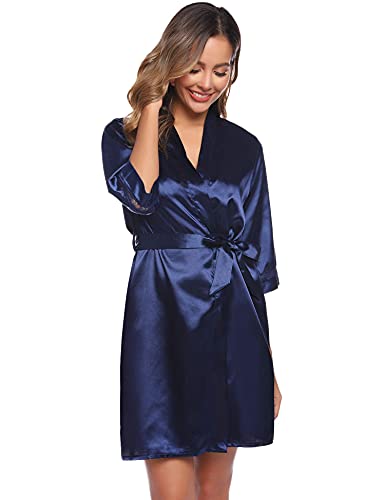 RC drone deals - Sykooria Women's Dressing Gown, 2 Pieces Silk