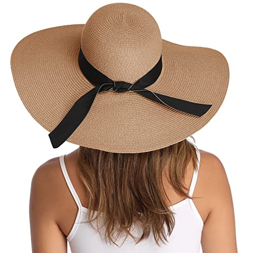 Brown floppy hat on sale